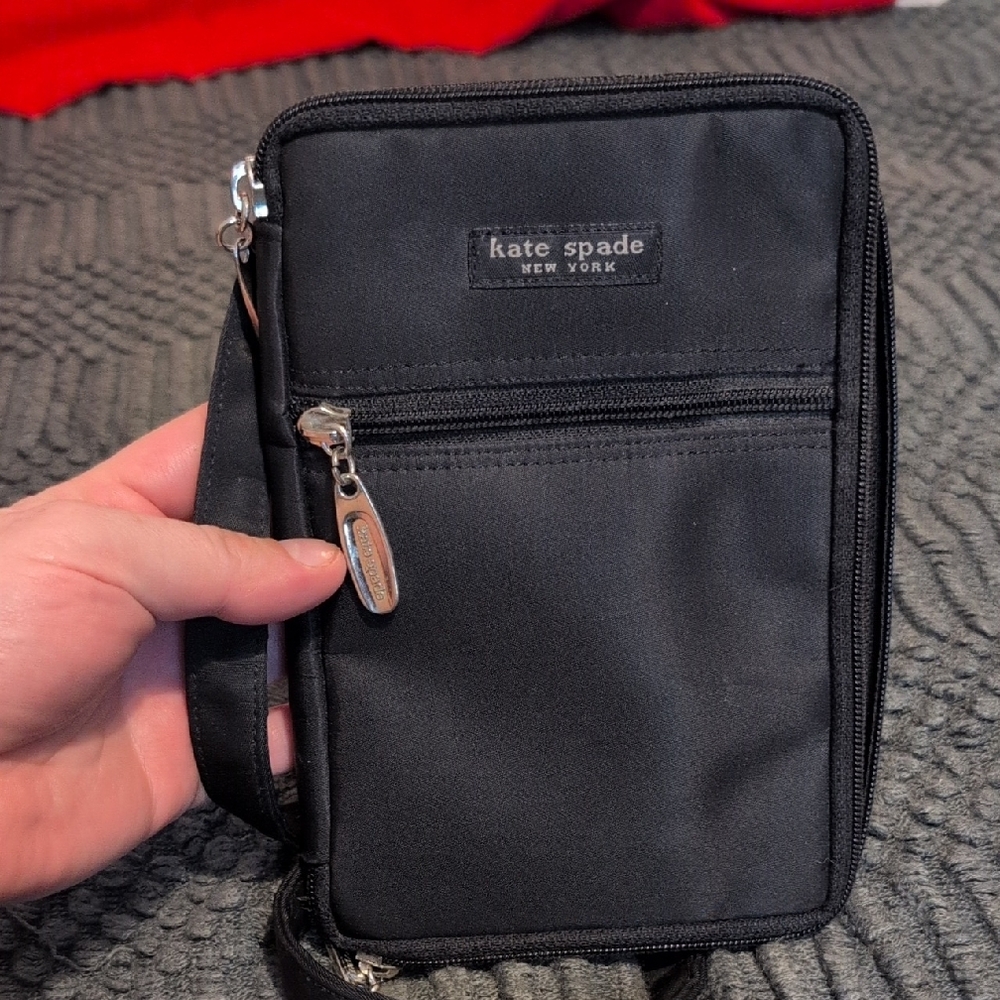 Kate Spade KSNYL Black Phone Crossbody Bag